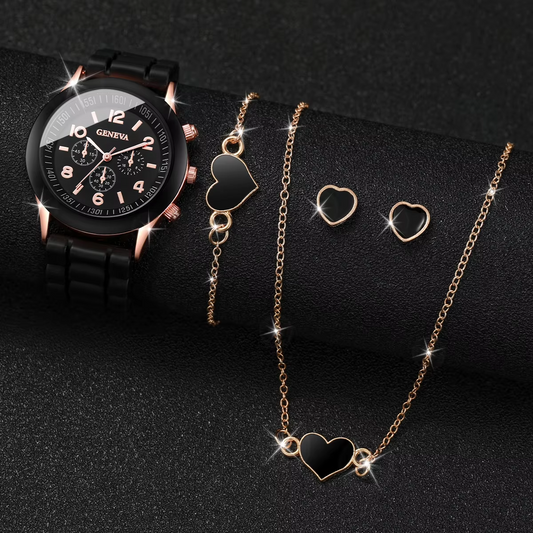 4pcs/set watch fashion design