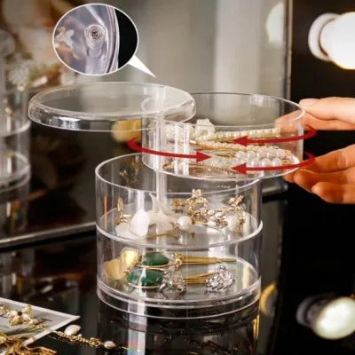 Stylish jwelery box for earning, necklace