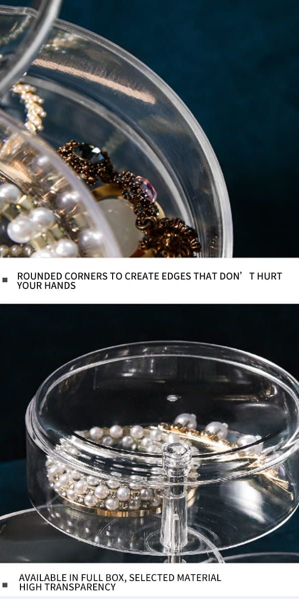 Stylish jwelery box for earning, necklace