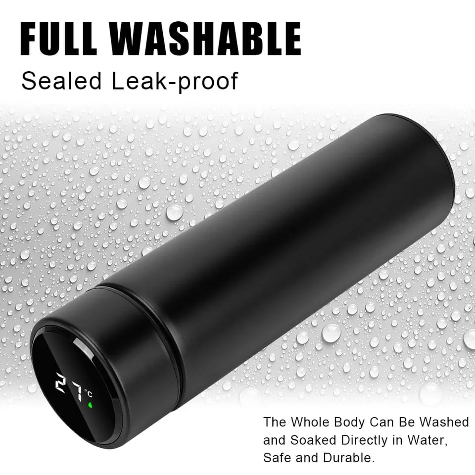 Temperature vaccum insulated water bottle 17oz, Thermoflask stainless coffee cup